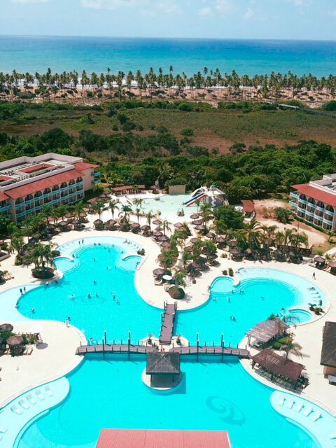 Vista panorâmica Grand Palladium Imbassaí