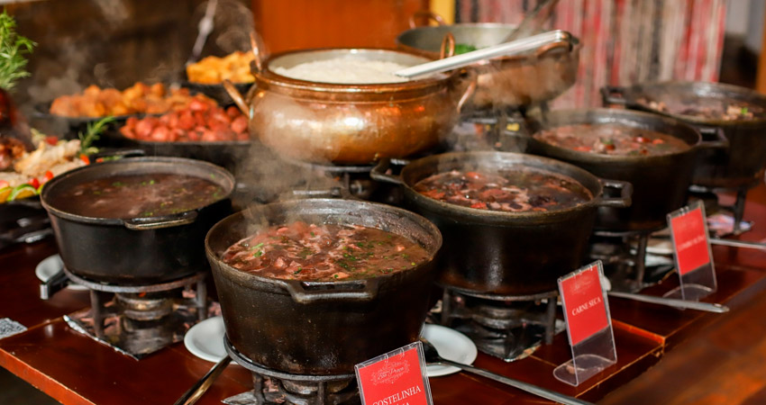 Feijoada do Boteco Boa praça em Curitiba