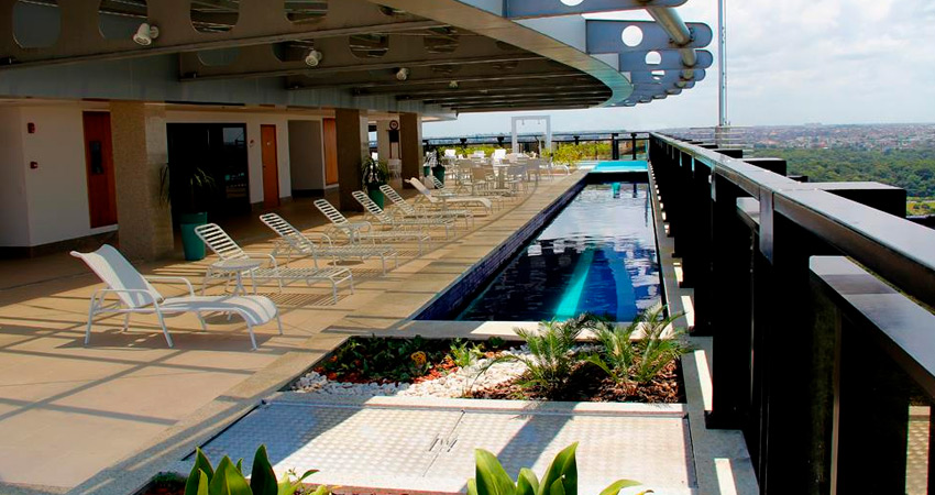 Sacad com vista do Hotel Intercity