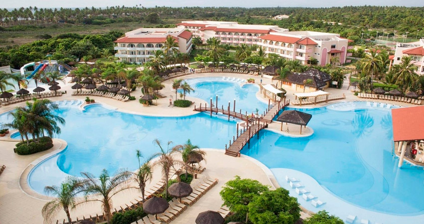 Piscina Principal do resort bahiano