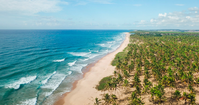 Praia Palladium perto do Resort